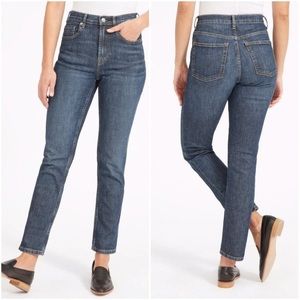 Everlane High Rise Straight Jean Ankle Size 26